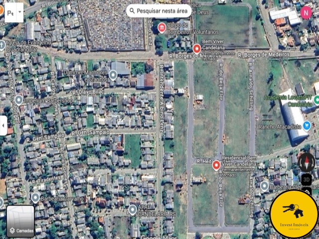 Terreno para Venda Centro  Candelária 